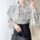 \早い者勝ち!24h限定 2000円OFF クーポン配布/ 【mily bilet】 ワンピース レディース 小花柄 リボンタイ ボウタイ レースアップ ブラウス スカート ケープ フレア ガーリー 大きいサイズ 秋 冬 クラシカルエルフ classical elf mi1139048