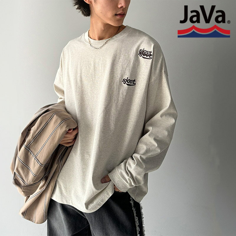 ＼先着順★24h限定 1000円OFFクーポン配布中／ 【 40%OFF 】 《java ジャバコラボ》 送料無料 トップス Tシャツ メンズ 長袖 ルーズシルエット カジュアル リラックスサイズ シンプル 男女兼用 大きいサイズ 秋 冬 2024aw クラシカルエルフ jm1050219のサムネイル