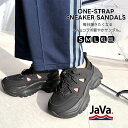 《javaジャバコラボ》送料無料 サンダル スニーカー 靴 レディース スポサン 厚底 スポーツサンダル カジュアル キレイ 快適な履き心地 フィット感 クッシ...