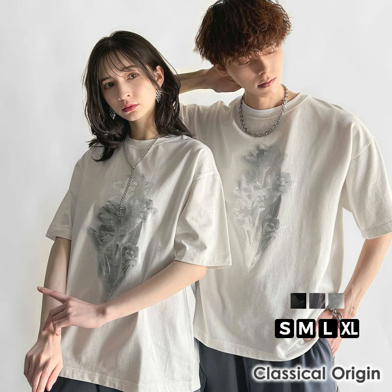 \11/27まで まとめ買いがお得!! 3点以上で10%OFF/ 【Classical Origin】 メンズ Tシャツ 大きい サイズ 半袖 トップス カット...