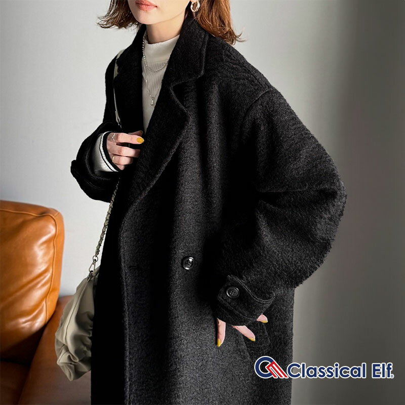 【 クラシカルエルフ classical elf 】アウター コート レディース 冬 大きいサイズ フェイクウール ロ..