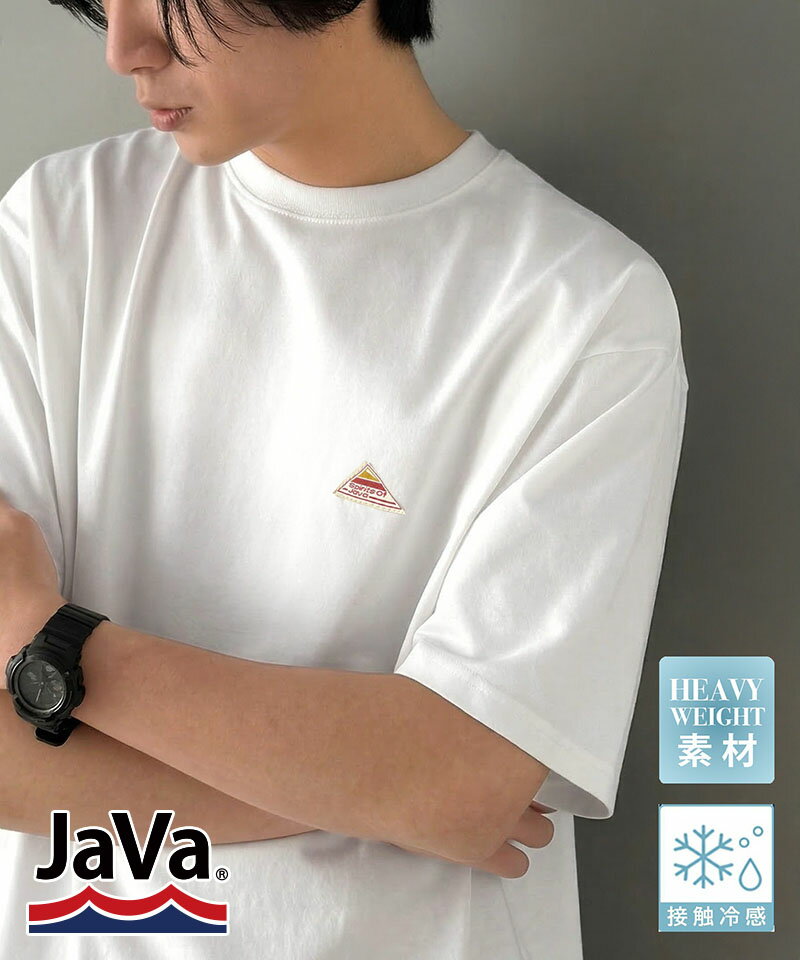 乐天商城 - 6/1 23:59まで まとめ買いクーポンで2点で5％OFF| 《java ジャバコラボ》 【接触冷感機能付き】 tシャツ メンズ 半袖 厚手 トップス 315g ヘビーウェイト ユニセックス メンズ 大きいサイズ 春 夏 2026ss クラシカルエルフ jo1320005