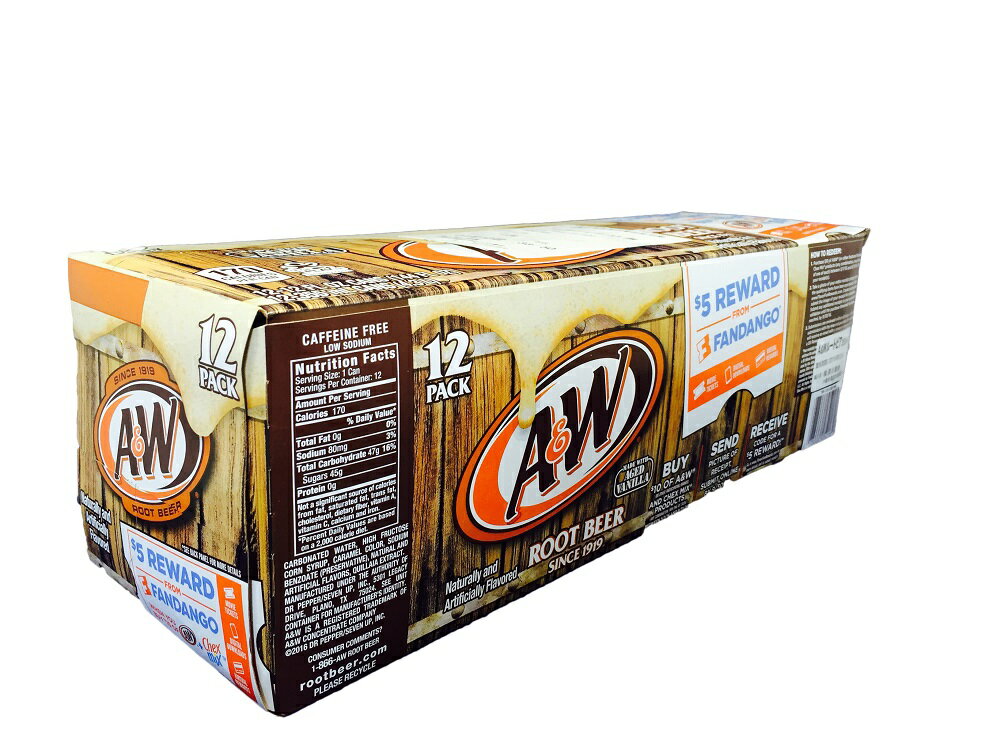 A＆W ルートビア 355ml 12本セット