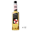 Davinci ダヴィンチ フレーバーシロップ フレングラントライチシロップ PET 750ml 12本セット
