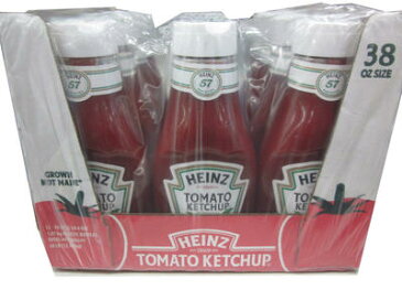 HEINZ ハインツ トマトケチャップ クリアボトル 業務用 1070G×12本 (1ケース)