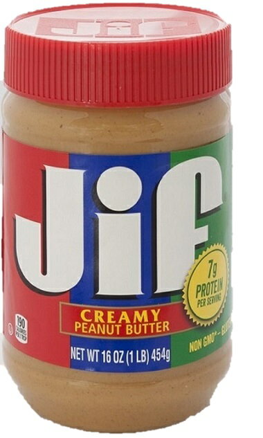 Jif クリーミー ピーナッツバター 454gのサムネイル