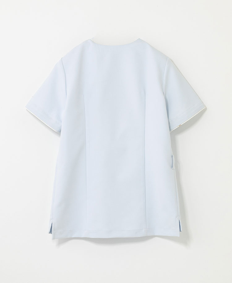 【クラシコ公式】ジェラート ピケ&クラシコ:パターンプルオーバースクラブ スクラブ トップス 女性用 レディース 選べる5サイズ 診察衣 医療 看護 クリニック 医師 医者 研修 研修医 実習 医療コート おしゃれ 透け防止 ノンアイロン ストレッチ 汚れ防止 吸水速乾 静電防止