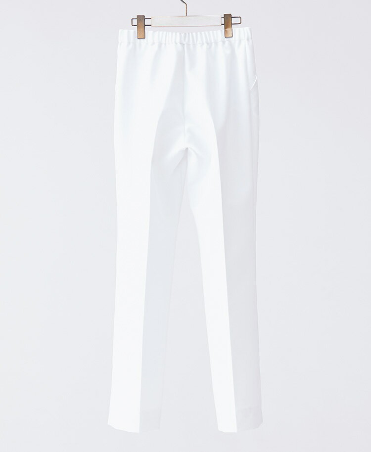 【クラシコ公式】ジェラート ピケ&クラシコ 白衣:ナースストレートパンツ 白衣 パンツ レディース 女性用 選べる5サイズ 診察衣 医療 看護 医師 医者 研修 研修医 実習 おしゃれ ストレッチ 防汚加工 透け防止 ノンアイロン 3