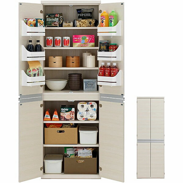 ★お値引き有★【KITCHEN STOCKER　キッチンストッカー　幅約60cm】色から選択！　収納庫　日本製　完成..