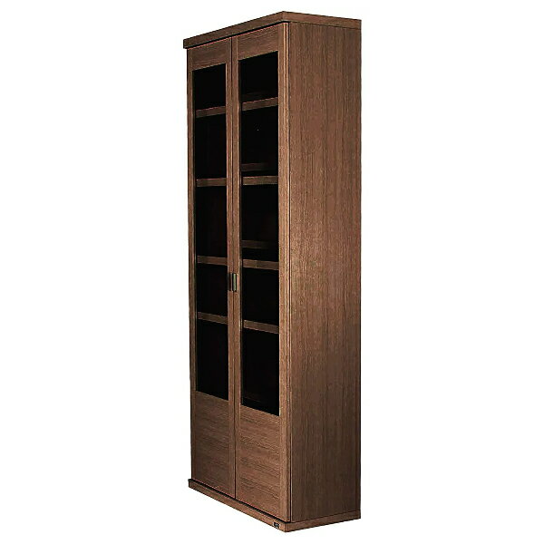 ★お値引き有★【COMIC CABINET コミックキャビネット】4色から選択！ 凄い収納術 前後2枚の可動棚 日本製 完成品 最上位等級規格製品：F★★★★ VCA-75/エリーゼアッシュ VCD-75/リアルウォールナット VCR-75/レベッカオーク VCS-75/ホワイトウッド