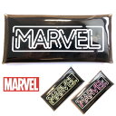 クリアマルチケース マーベル/ペンケース 筆箱 コスメポーチ メイクポーチ メガネケース ビニール 文具 marvel ネオン ロゴ