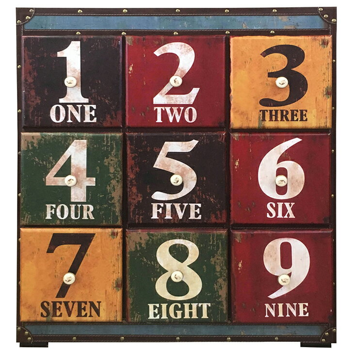 スチールチェスト 洋風チェスト タンス リビング収納 洋風タンス 収納タンス 数字 オシャレ お洒落 モダン 民泊 送料無料