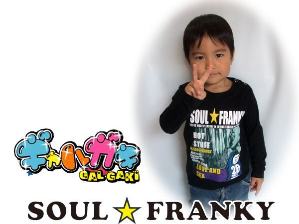 SOUL☆FRANKY kids(ソウルフランキーキッズ)カラーフォトロンT 【smtb-KD】