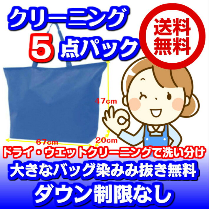 大5点衣類クリーニングファーの付属品洗い・保管も無料対応120cm以下の子供服が3枚で大人1点分(2セットまで)東北・関…