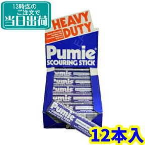 ピューミー 12本（1ケース PU-100×12）クリーナースティック【業務用 尿石落とし 水垢落とし トイレ尿石除去剤 便器 軽石 陶器洗浄石ピューミィ ピューミイ】