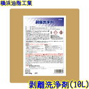 横浜油脂工業 剥離洗浄剤 (10L) 業務用 剥離剤 ハクリ剤 洗剤 10リットル
