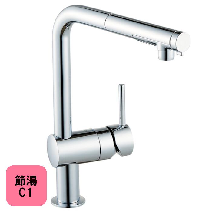  キッチン水栓 シングルレバー ヘッド引出しタイプ ミンタ GROHE グローエ