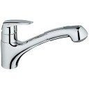 [JP351000] キッチン水栓 シングルレバー ヘッド引出しタイプ ユーロディスク GROHE グローエ