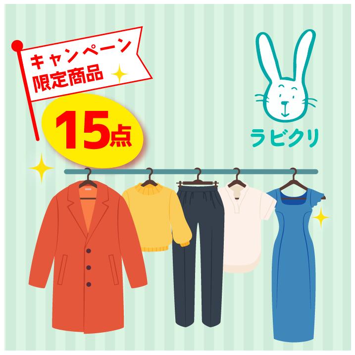 【スーパーSALE半額】クリーニング　宅配　保管なし最速便コース　15点パック　送料無料 衣替え 新生活..