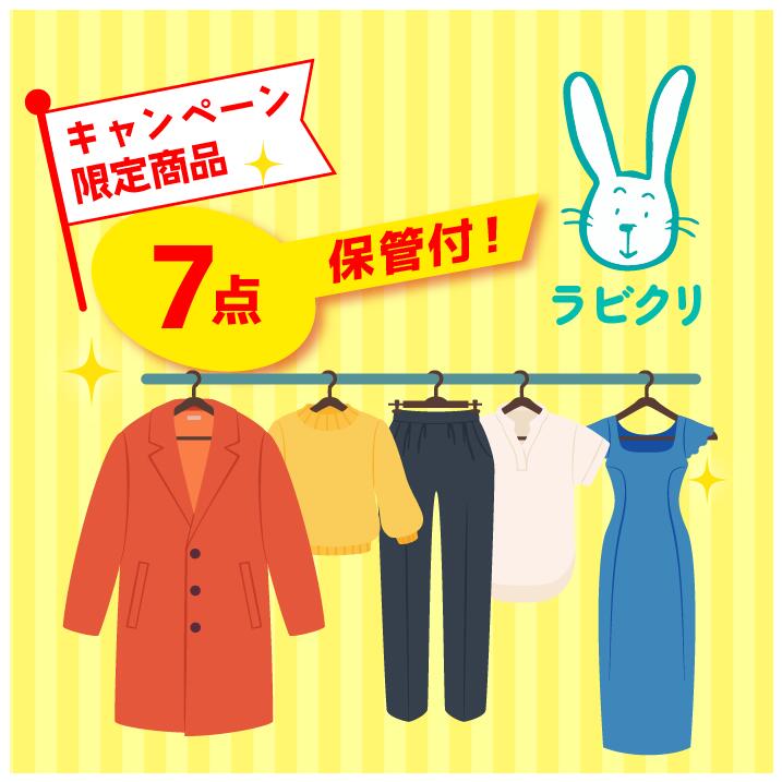 【スーパーSALE半額】クリーニング　保管　宅配　最大9ヶ月長期保管コース　7点パック　送料無料 衣替..