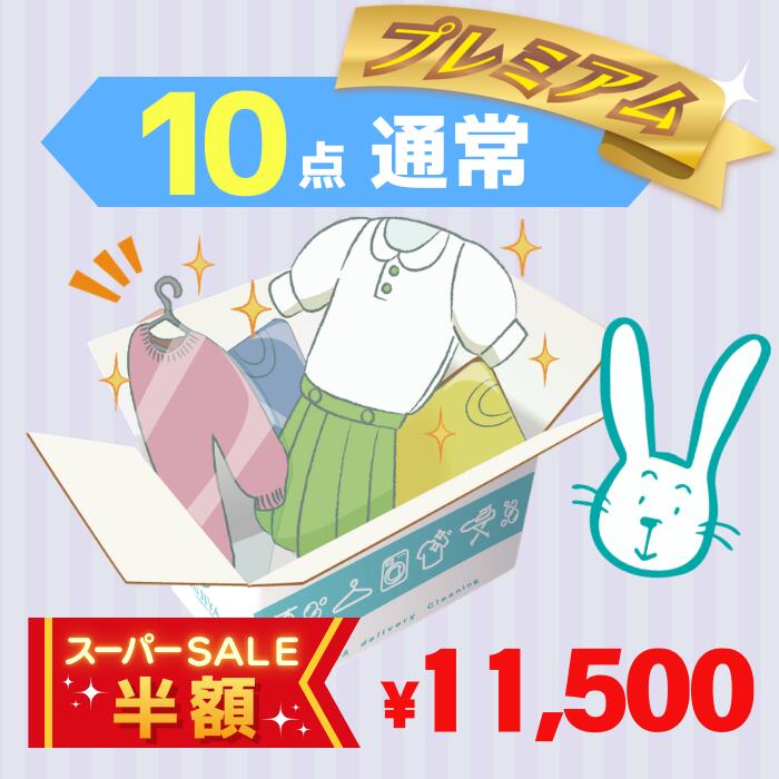 【スーパーSALE半額】クリーニング　宅配　保管なしプレミアムコース　最速便　10点パック　送料無料の宅配クリーニング 衣替え 新生活 シミ抜き 片付け 抗菌 防虫