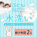 布団クリーニング　ふとん丸ごと水洗い 布団クリーニング　掛け布団2枚　保管無しコース