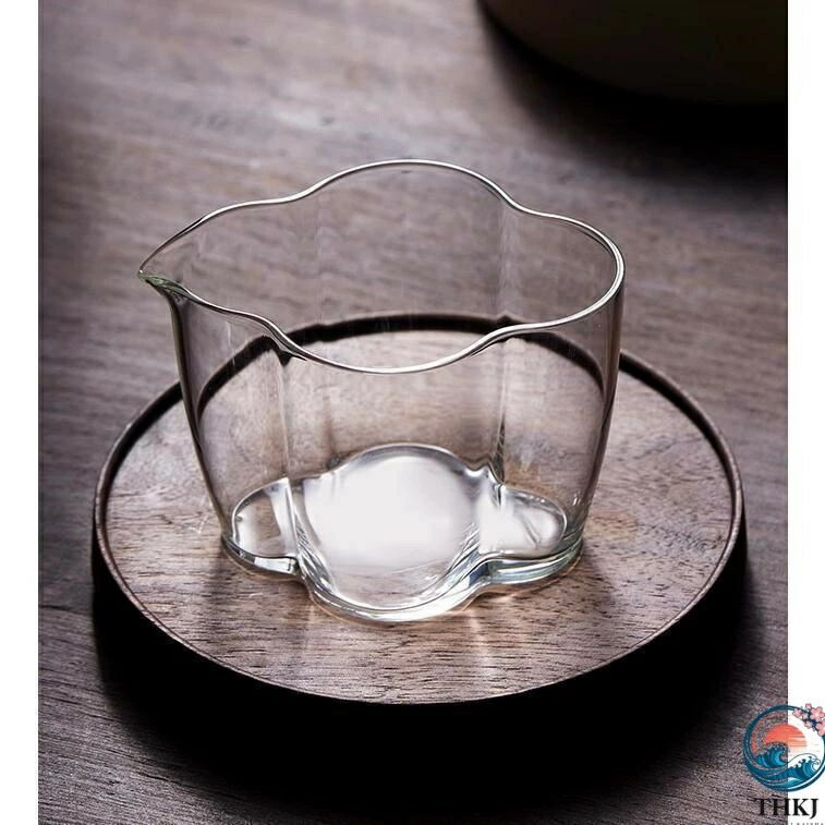 クリーニングエイトの伝統茶器 茶海 茶 烏龍茶 ウーロン茶 茶葉 ガラス製 公道杯 台湾茶｜アングル3