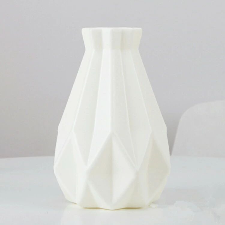 クリーニングエイトの大きい 割れない 花瓶 一輪挿し 北欧 プラスチック フラワーベース 生け花 置物 フラワーベース インテリア 造花 花器 引越し お祝い シンプル お洒落｜アングル2