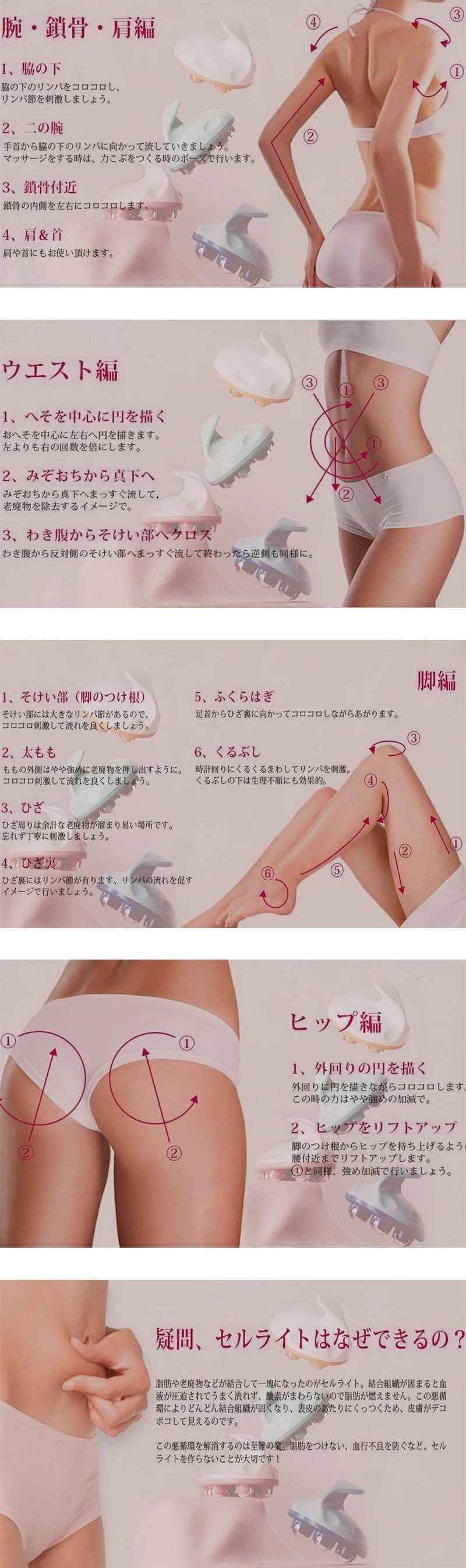マッサージ 筋膜ローラー ふくらはぎ ストレス解消 手持ち挟む式 足 美顔 太もも ...