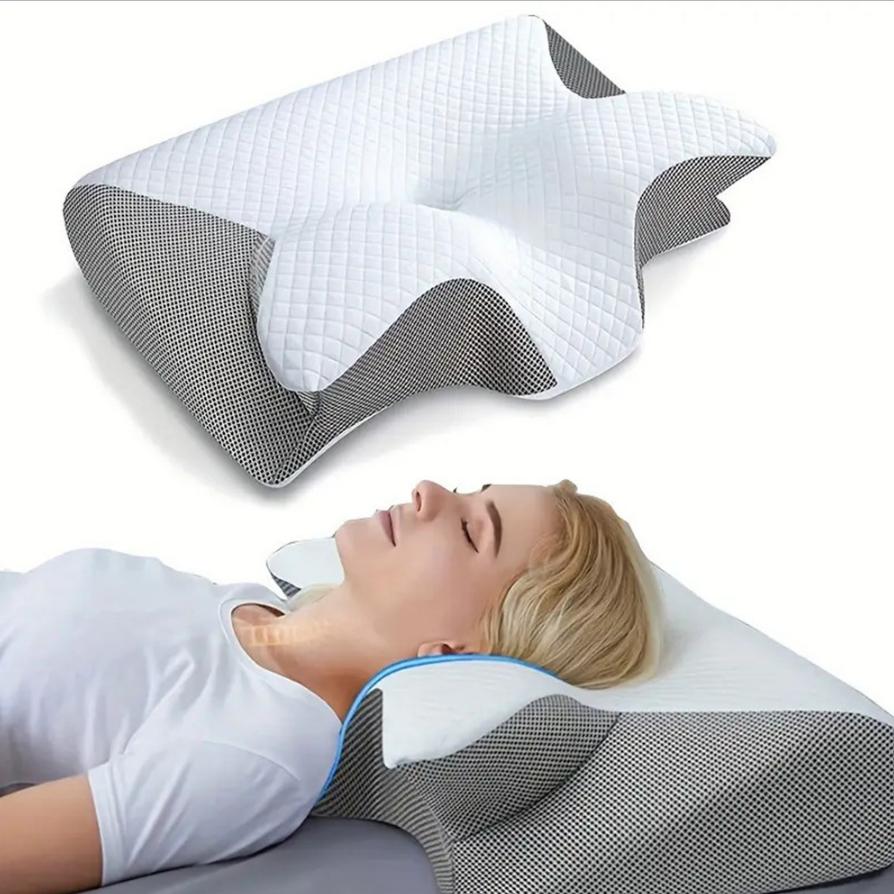 頚椎枕、首の痛みのための2 in 1エルゴノミックコンツア整形枕、側面背面腹部寝台用のコンツア支持枕頚椎安定型 頭痛 枕 横向き寝 痛み 頚椎 牽引 首 頸椎サポート 誕生日 プレゼント 母の日 父の日 新生活 ギフト 敬老の日 首こり 安眠 肩がラク 低反発 まくら 中空設計 頭・肩をやさしく支える 低反発枕 安眠枕 高さ調節可能仰向き 横向き プレゼント 柔らか 肩が軽くなるまくら 頚椎サポート通気性 5 商品情報この商品について頚椎ロール枕と輪郭枕を組み合わせたもので、両側で寝ることができます。頚椎枕は、エルゴノミックなデザインで、頭、首、肩、背中を中立的な位置にサポートし整列させるため、中断されない睡眠に入り、新鮮な気分で目覚めることができます。質の高い睡眠：ハイポアレルゲニックなレーヨン/ポリエステルの独自ブレンドの枕カバーは、夜間快適に保つためにシルクのように柔らかく滑らかです。より早く深い睡眠に落ちることができます。すべての素材は健康のために化学物質フリーです。アームレストデザイン：特定の溝があり、快適な睡眠のために腕を下に入れることができます。腹ばいになって、翼に腕を巻き付けて完璧なサポートを得ることができます。この頚椎枕は、すべての種類の寝姿勢に適しています。エルゴノミックオーソペディック枕：頚椎サポート枕は純粋なメモリーフォームで作られています。プレミアムな堅さで、最大限の快適性を提供し、背面または側面で寝ている間に頭、首、肩、背中の筋肉を大幅に緩和します。頚椎枕、首の痛みのための2 in 1エルゴノミックコンツア整形枕、側面背面腹部寝台用のコンツア支持枕頚椎安定型 頭痛 枕 横向き寝 痛み 頚椎 牽引 首 頸椎サポート 誕生日 プレゼント 母の日 父の日 新生活 ギフト 敬老の日 首こり 安眠 肩がラク 低反発 まくら 中空設計 頭・肩をやさしく支える 低反発枕 安眠枕 高さ調節可能仰向き 横向き プレゼント 柔らか 肩が軽くなるまくら 頚椎サポート通気性 5 商品情報この商品について頚椎ロール枕と輪郭枕を組み合わせたもので、両側で寝ることができます。頚椎枕は、エルゴノミックなデザインで、頭、首、肩、背中を中立的な位置にサポートし整列させるため、中断されない睡眠に入り、新鮮な気分で目覚めることができます。質の高い睡眠：ハイポアレルゲニックなレーヨン/ポリエステルの独自ブレンドの枕カバーは、夜間快適に保つためにシルクのように柔らかく滑らかです。より早く深い睡眠に落ちることができます。すべての素材は健康のために化学物質フリーです。アームレストデザイン：特定の溝があり、快適な睡眠のために腕を下に入れることができます。腹ばいになって、翼に腕を巻き付けて完璧なサポートを得ることができます。この頚椎枕は、すべての種類の寝姿勢に適しています。エルゴノミックオーソペディック枕：頚椎サポート枕は純粋なメモリーフォームで作られています。プレミアムな堅さで、最大限の快適性を提供し、背面または側面で寝ている間に頭、首、肩、背中の筋肉を大幅に緩和します。