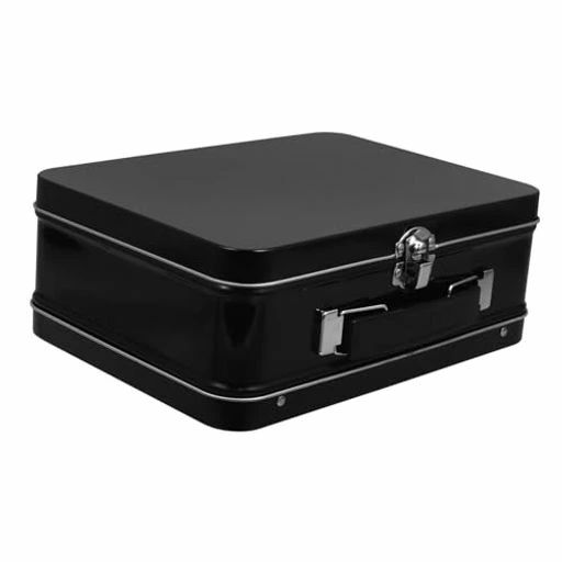 NUOLUX箱収納ボックスstorageboxboxすスーツケース立つ折りたたみ式デスク引き出しオーガナイザーお土産オーガナイザーブリキBlack