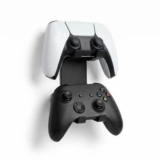 KAIXUANMANコントローラースタンドマグネット壁掛け金属おしゃれゲームコントローラー収納ラックswitch2プロコンスタンド省スペースコンパクト安定性2台同時収納ブラック