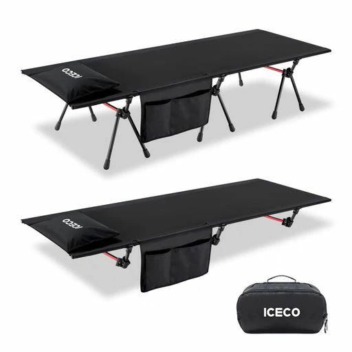 ICECOのこだわり:皆さまのサポートのおかげで、昨年、弊社のコットは世界中で2万台以上販売され、その寝心地の快適性、安定性、機能性がキャンパーから高い評価を受けました。しかし、ICECOはこのままで停滞しません。2024年を見据え、過去5モデルのコットの長所と短所を総括し、優れた品質を維持しつつ、さらなる進化を遂げた傑作を開発しました! Upgrade、三つの改善ポイント:1.日本人の体型に最適なゴールデンサイズ:190*70cm。従来、狭すぎるコットをベースに、欧米人の体型に合わせるため、220*80cmという大きすぎるワイドタイプを開発したことがありました。その結果、「ワイドタイプは大きすぎてテントに入らない」「テントが壊れそう」というご意見を多くいただきました。2023年日本人の身長・体重調査結果をもとに、最適な日本人の体型に合ったゴールドサイズ:190x70cmを確定し、この新しいコットに適用しました。2.より簡単で安全な組み立て方法。ICECOのこだわり:皆さまのサポートのおかげで、昨年、弊社のコットは世界中で2万台以上販売され、その寝心地の快適性、安定性、機能性がキャンパーから高い評価を受けました。しかし、ICECOはこのままで停滞しません。2024年を見据え、過去5モデルのコットの長所と短所を総括し、優れた品質を維持しつつ、さらなる進化を遂げた傑作を開発しました! Upgrade、三つの改善ポイント:1.日本人の体型に最適なゴールデンサイズ:190*70cm。従来、狭すぎるコットをベースに、欧米人の体型に合わせるため、220*80cmという大きすぎるワイドタイプを開発したことがありました。その結果、「ワイドタイプは大きすぎてテントに入らない」「テントが壊れそう」というご意見を多くいただきました。2023年日本人の身長・体重調査結果をもとに、最適な日本人の体型に合ったゴールドサイズ:190x70cmを確定し、この新しいコットに適用しました。2.より簡単で安全な組み立て方法。