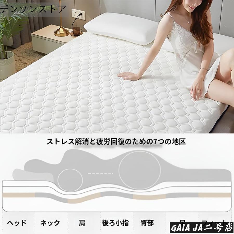 クリーニングエイトのマットレス 高反発 80×190cm 90×190cm 90×200cm 敷布団 高反発マットレス 厚?6cm マットレス ベッドマットレス シングルマットレス｜アングル3