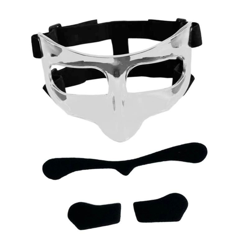クリーニングエイトのジム用 バスケットボールマスク スポーツアクセサリー サッカー ノーズガード 男性 バスケットボール 大人 女性 フェイスマスク 鼻の骨折用｜アングル3