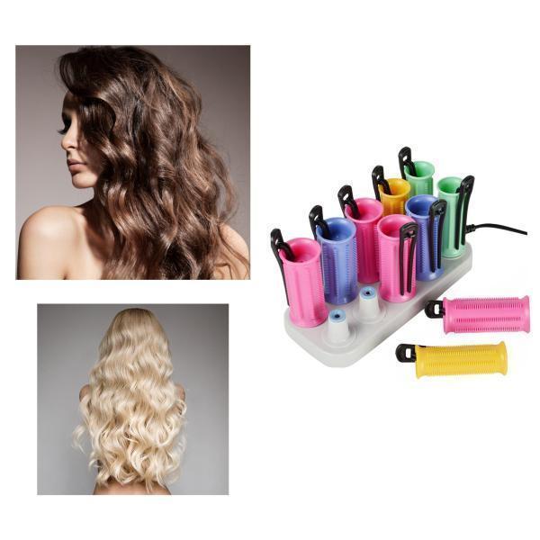 女性電気加熱ヘアローラーカーラーDIYヘアスタイル20mm-30mm 期間限定5%クーポン