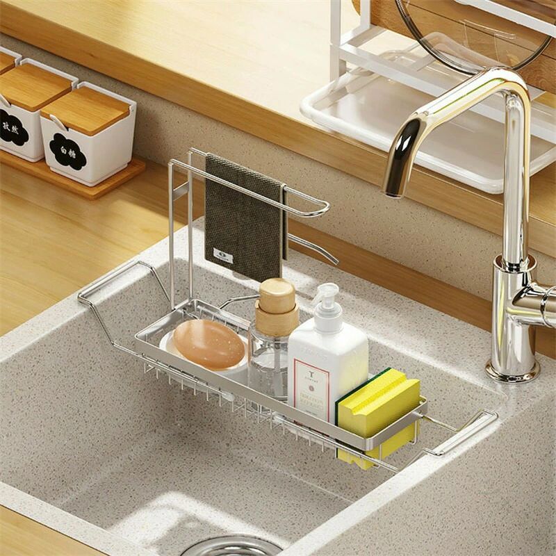 .ステンレス 製 の 水切り ラック は 伸縮 ラック として シンク オーガナイザー に 使え、省スペース で キッチン 収納 に 最適 です。食器 の 排水 や スポンジ 置き、ふきん 整理 も 便利 に 行えます。。 指定された配送時間は承っておりません。【ツボラボ】.ステンレス 製 の 水切り ラック は 伸縮 ラック として シンク オーガナイザー に 使え、省スペース で キッチン 収納 に 最適 です。食器 の 排水 や スポンジ 置き、ふきん 整理 も 便利 に 行えます。。 指定された配送時間は承っておりません。【ツボラボ】