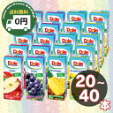 【 体を整える 】 Dole 果汁100% 200ml パックタイプ 20本 / 40本 ランダム アソート セット │ パックジュース ドール ジュース フルーツジュース 紙パック まとめ買い 詰め合わせ ギフト オレンジ アップル グレープ パイン ピーチ ストロベリー グレープフルーツ ライム