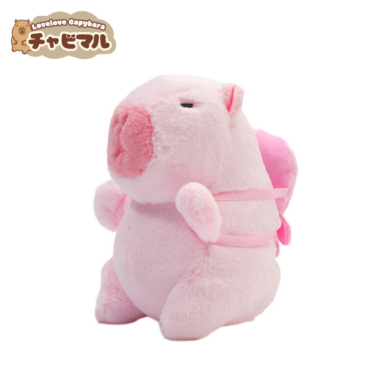 Rakuten - 【公式】チャビマル ニュートリノ【タコ(ピンク)】カピバラ ぬいぐるみ キーホルダー マスコット キーチェーン かわいい 癒し系 ふわふわ プレゼント ギフト 子供 大人 人気 グッズ キャラクター バッグチャーム 通勤 通学 小物 雑貨 おしゃれ