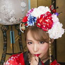 【公式】【コスプレ 和風 小物】花鳥風月 扇かんざし ■ アクセサリー 衣装 忘年会 ハロウィン ハロウィーン パーティー コスチューム 結婚式 二次会 余興 ...
