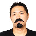 【公式】【宴会 コスプレ】宴会の達人 皇帝のひげ 黒 ■ パーティー ハロウィン ハロウィン 正月 年末 コスチューム 衣装 仮装 忘年会 店舗 宴会 イベント...