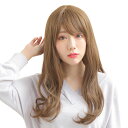 【公式】レビュー特典【ハロウィン コスプレ ウィッグ】WIGGY RICH ウェーブロング(マロンブラウン) ■ コスチューム コスプレ 衣装 忘年会 ハロウィ...