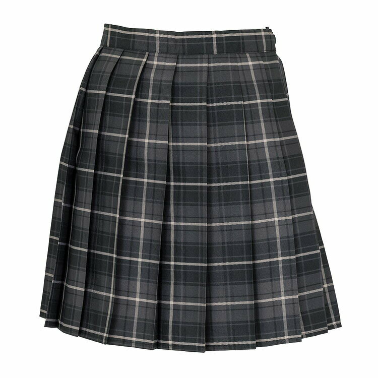 【公式】学生 高校 制服 TEスカート チャコールグレー/ブラック【M/L】洋服 通学 学校 コスプレ コスチューム 学生服 女子高生 高校生 コスプレ 衣装 ...