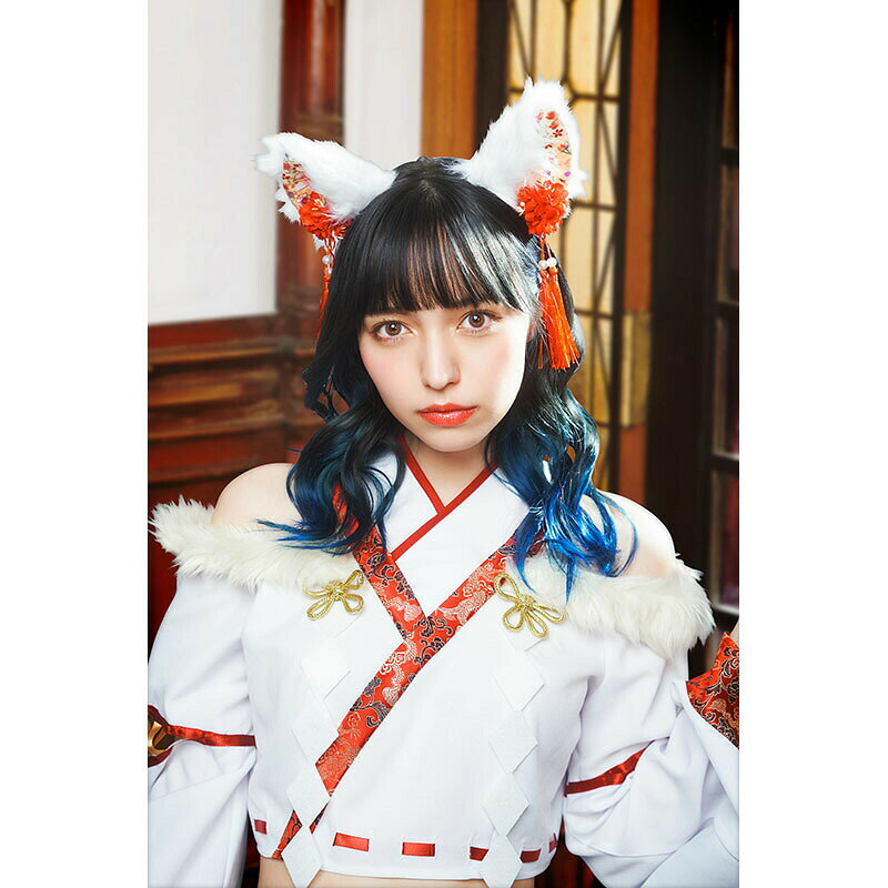 【公式】コスプレ レディース 和風 和柄カチューシャ【白猫/黒猫/白うさぎ/黒うさぎ/白狐/茶狐/犬/デビル】小物 ヘアアクセ ヘッドアクセサリー 女性用 かわいい 可愛い コスチューム コスプレ 衣装 仮装 コーデ 忘年会 ハロウィン ハロウィーン パーティー 特別の商品画像 2