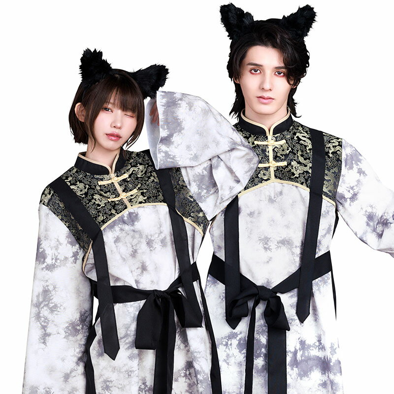 【公式】コスプレ ハロウィン 2025 ネオゾンビ チャイナウルフ ■ レディース メンズ コスチューム 衣装 仮装 コーデ ハロウィーン パーティー 出し物