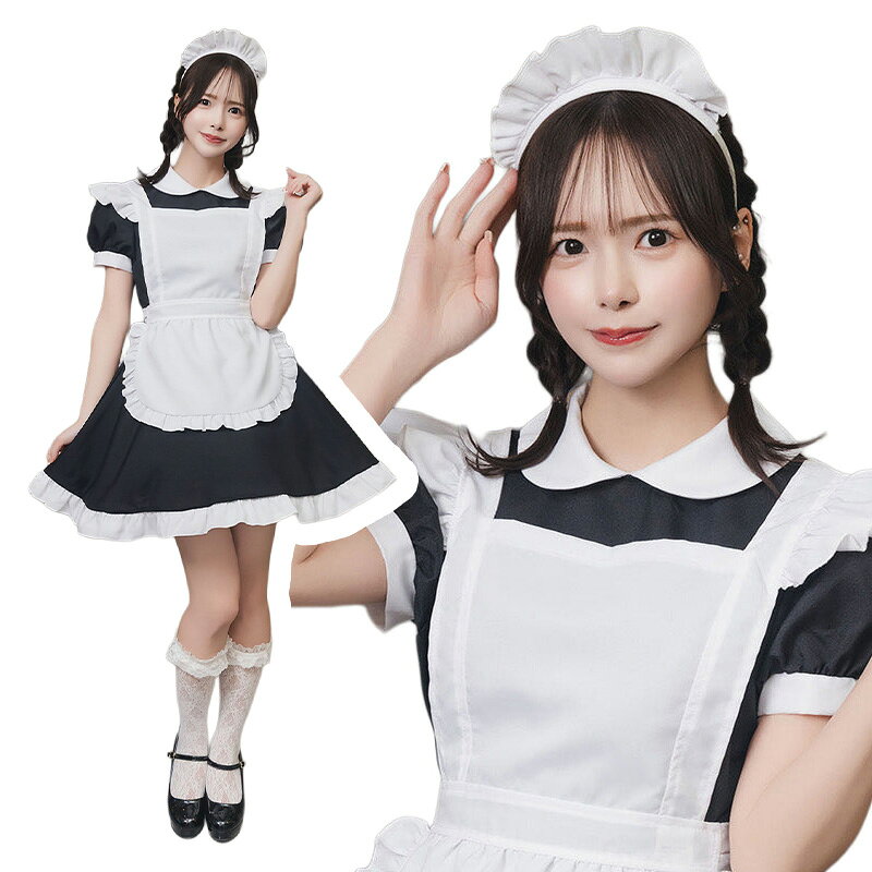 【公式】コスプレ ハロウィン レディース メイド ミニ NP ■ 女性用 かわいい 可愛い 女 コスチューム コスプレ 衣装 仮装 コーデ 忘年会 ハロウィン ハロウィーン パーティー 結婚式 二次会 出し物 歓迎会 送迎会