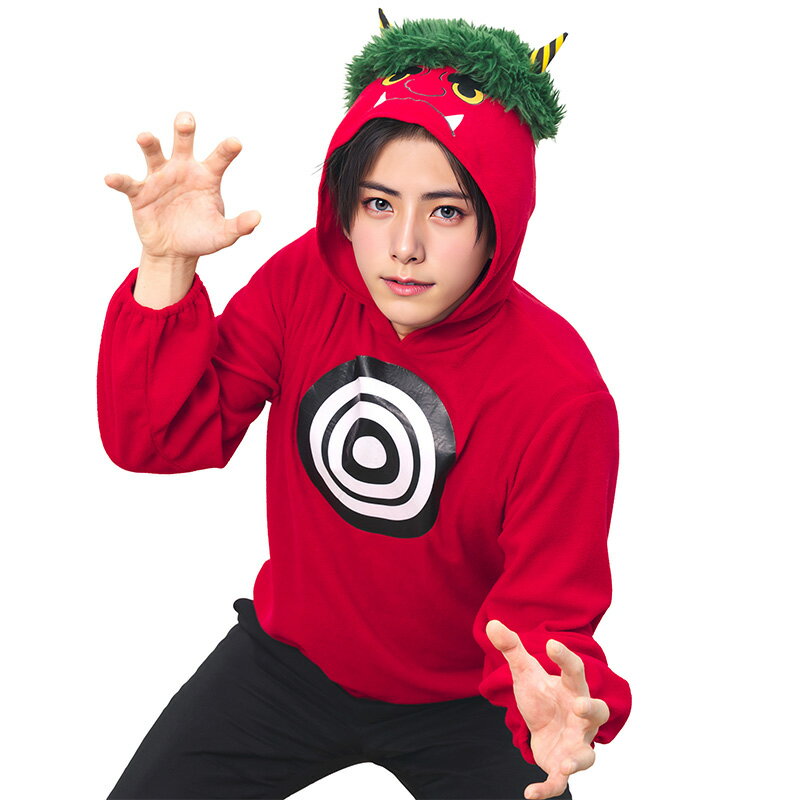 Rakuten - 【公式】コスプレ 節分 的当て鬼パーカー ■ コスチューム コスプレ 衣装 仮装 コーデ 忘年会 ハロウィン ハロウィーン パーティー 結婚式 二次会 出し物 歓迎会 送迎会