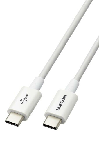 エレコム USB-C & USB-C ケーブル 2m 60W USB PD対応 スリム 柔らかい 断線に強い USB2.0 ホワイト 【iPhone 16 シリーズ 対応検証済】 MPA-CCYS20NWH エレコム USB-C & USB-C ケーブル 2m 60W USB PD対応 スリム 柔らかい 断線に強い USB2.0 ホワイト 【iPhone 16 シリーズ 対応検証済】 MPA-CCYS20NWH