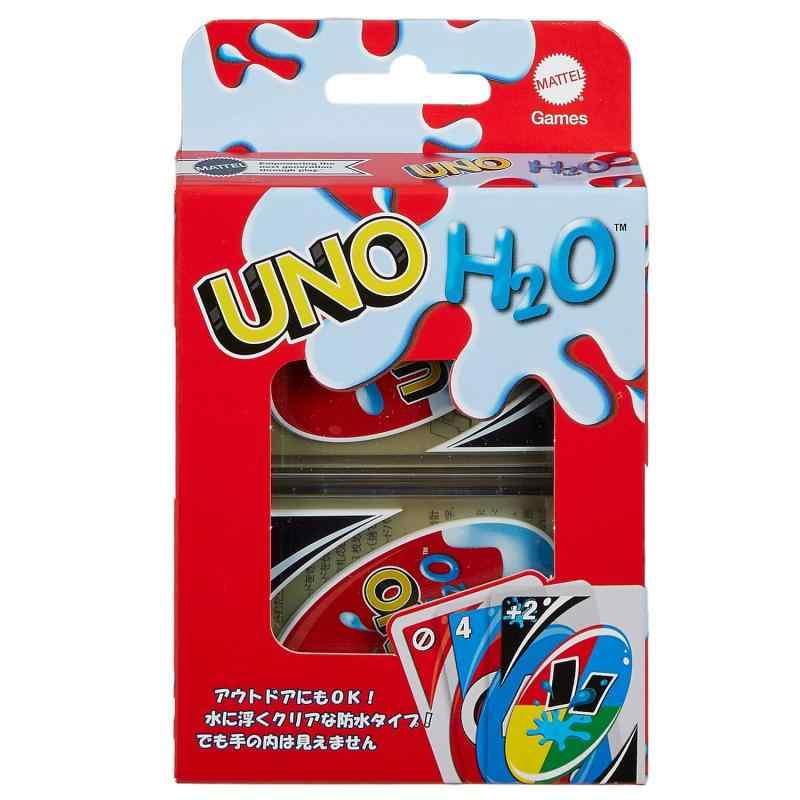 マテルゲーム(Mattel Game) ウノ(UNO) ウノ H2O 防水 カードゲーム アウトドア 2~10人用 7歳から HMM00