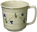 西海陶器(Saikaitoki) 波佐見焼 軽量 マグカップ 約300ml 廻り唐草 青 日本製 74049